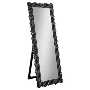 MCKAY 24 X 63 INCH ACRYLIC FRAME STANDING MIRROR SMOKEY GREY