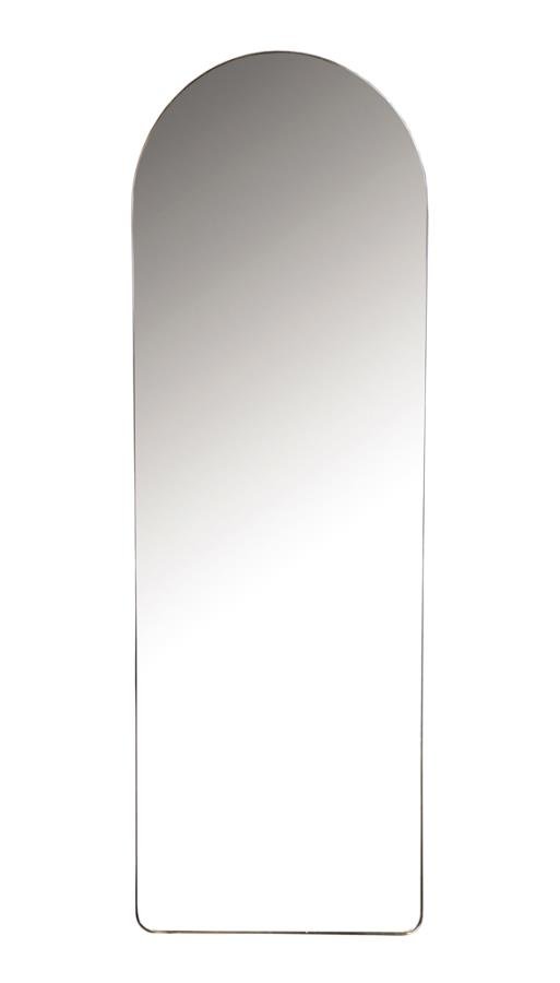 STABLER 20 X 60 INCH METAL FRAMED FLOOR MIRROR BLACK