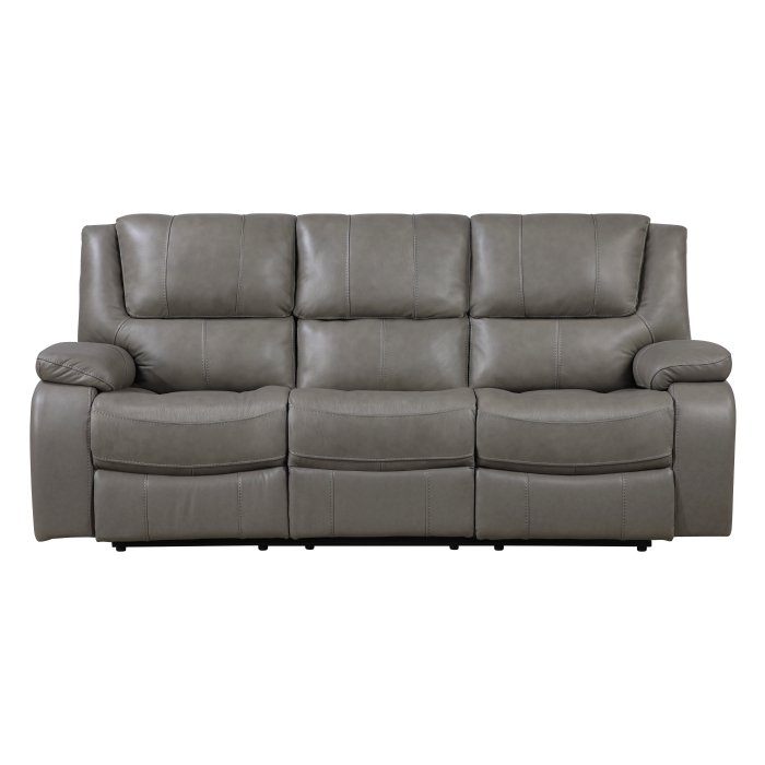 9639GY-3 Double Reclining Sofa