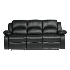 9700BLK-3 Double Reclining Sofa