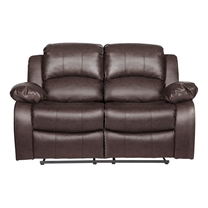 9700BRW-2 Double Reclining Love Seat