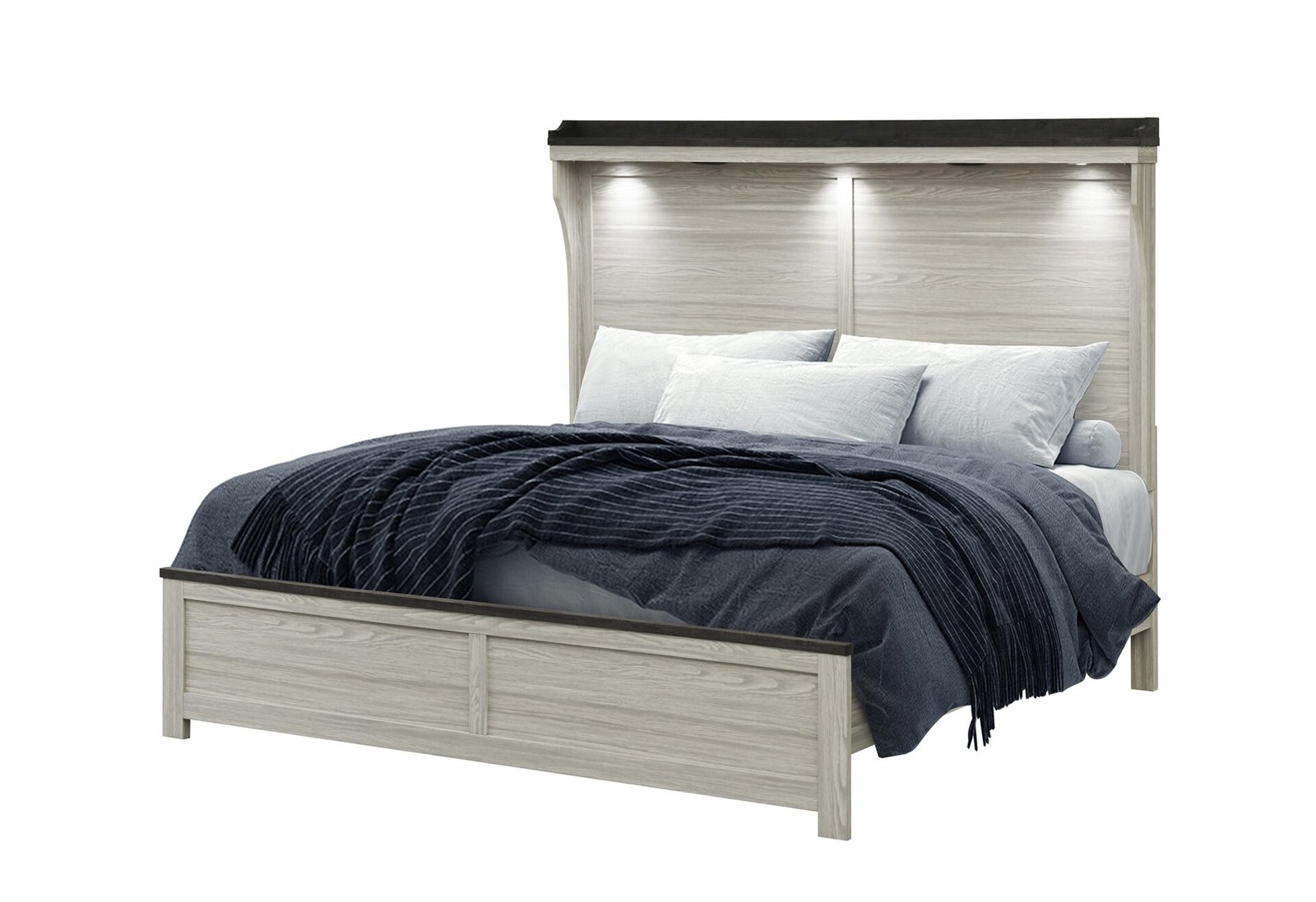 ASHLEY-BROWN-KB-2.jpg ASHLEY BROWN KING BED - Image 2