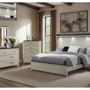 ASHLEY BROWN KING BED GROUP