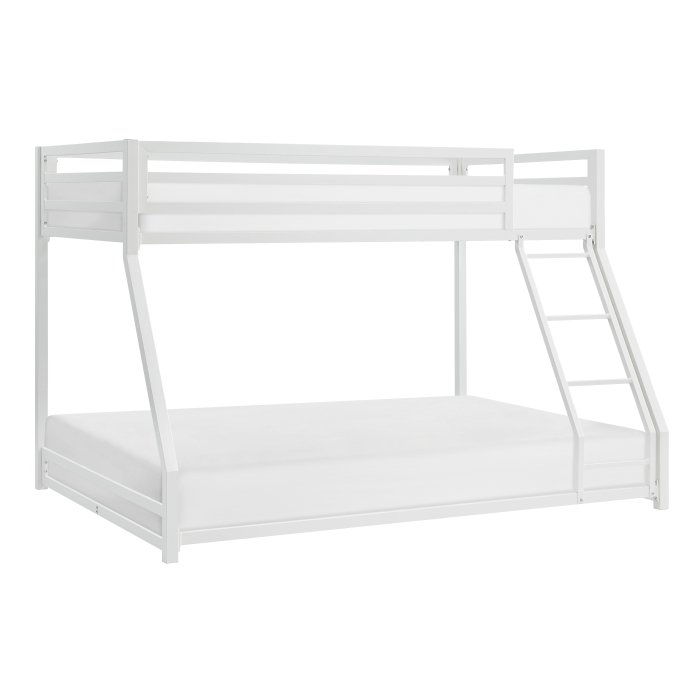 B2010WHTF-1 Twin/Full Bunk Bed