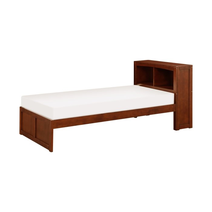 B2013BCDC-1* Twin Bookcase Platform Bed