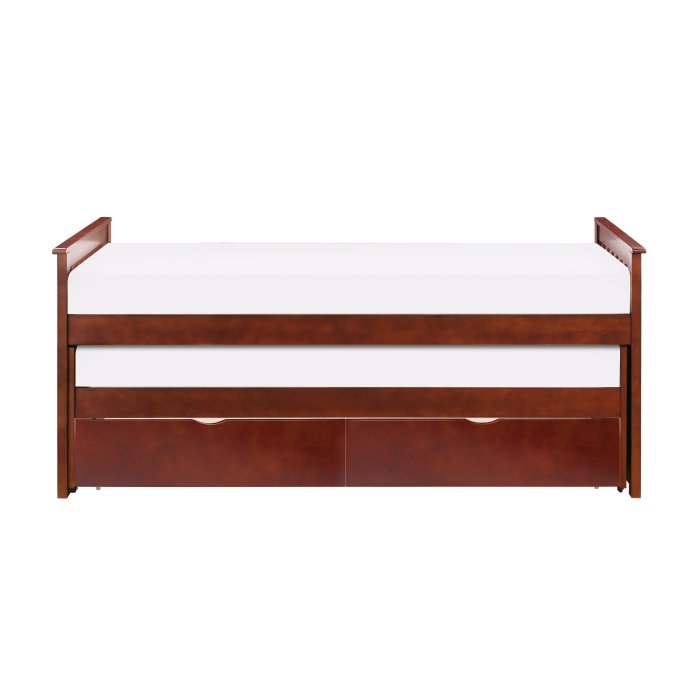 B2013RTDC-1T* Twin/Twin Bed with Storage Boxes