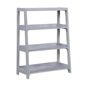 B2024GY-16S3 Bookcase, 3 Fixed Shelves