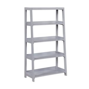 B2024GY-16S4 Bookcase, 4 Fixed Shelves