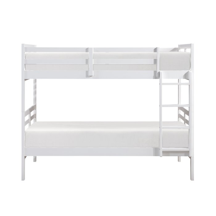 B2026WH-1* Twin/Twin Bunk Bed - Image 2