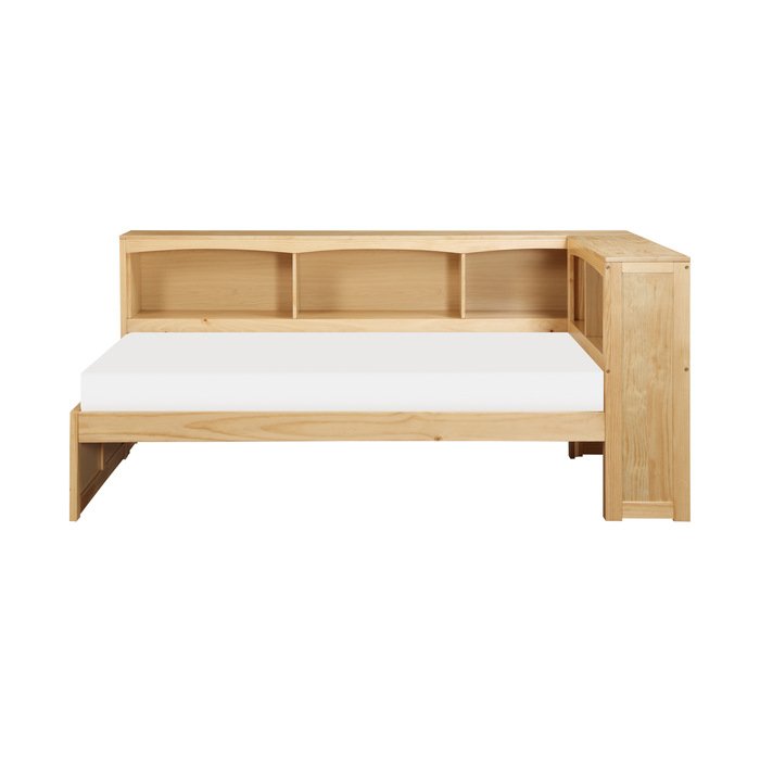 B2043BC-1BC* Twin Bookcase Corner Platform Bed - Image 2