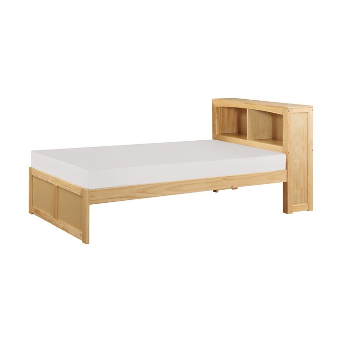 B2043BC-1* Twin Bookcase Platform Bed