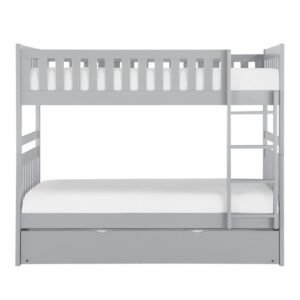 B2063-1*R Twin/Twin Bunk Bed with Twin Trundle