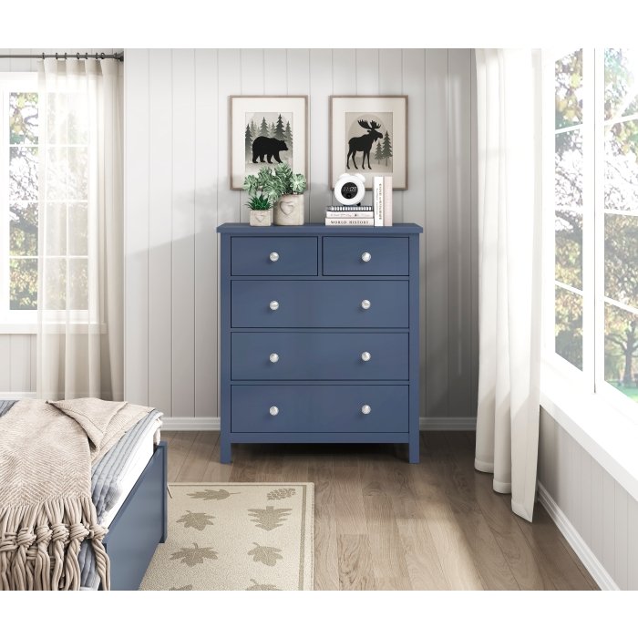 B2083BU-9D5 5-Drawer Chest - Image 5