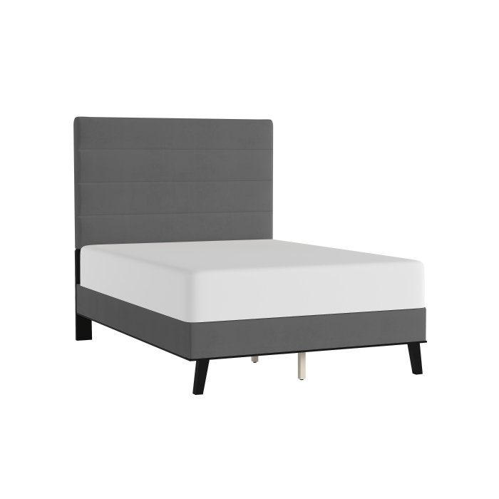 BHE5004CC-54* 54″ Charcoal Microfiber Platform Bed
