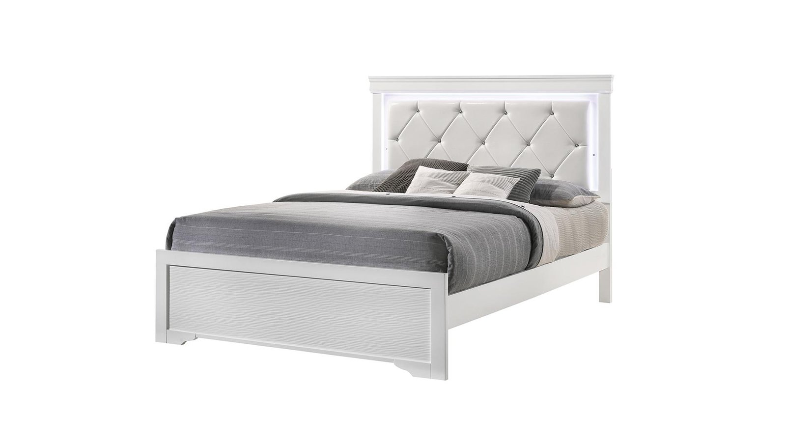 BROOKLYN TWIN 4 PC BEDROOM SET IN WHITE - Image 5