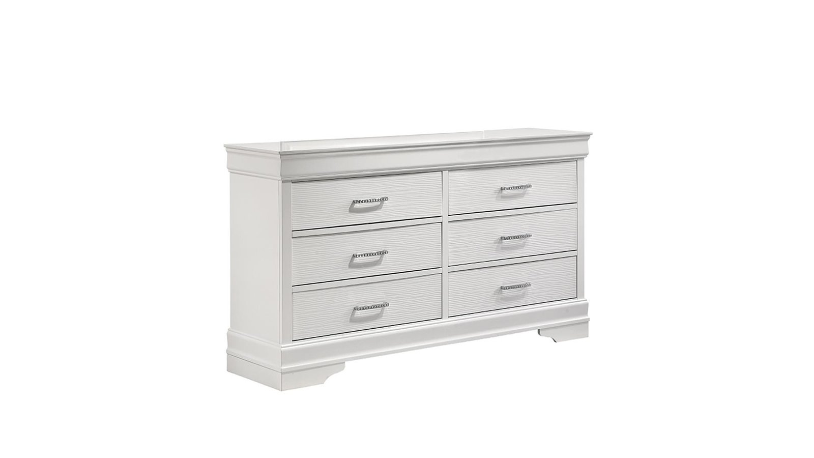 BROOKLYN TWIN 4 PC BEDROOM SET IN WHITE - Image 6