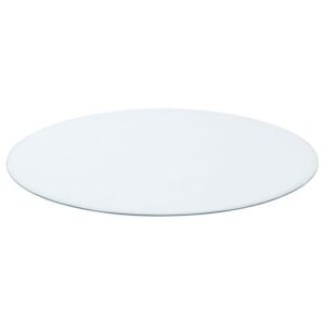 25-INCH 8MM ROUND CLEAR TEMPERED GLASS TOP