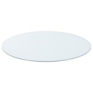 48-INCH 6MM ROUND CLEAR TEMPERED GLASS TOP