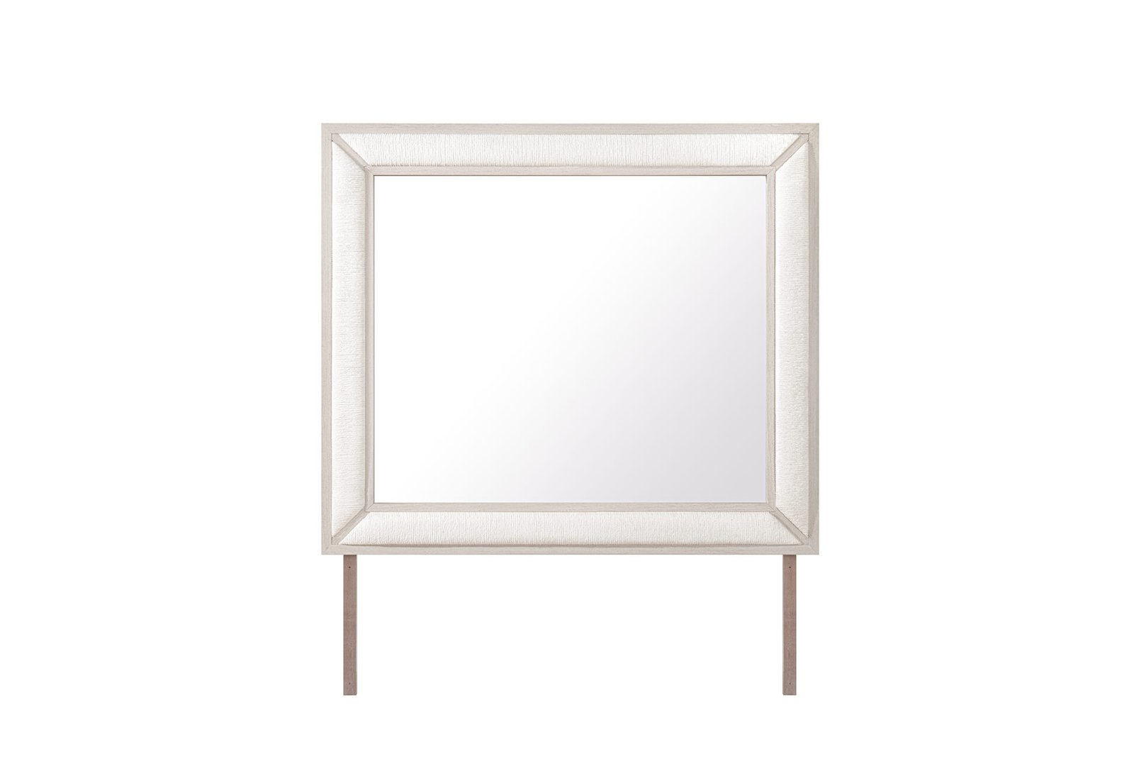 CLARA BEIGE UPHOLSTERED MIRROR