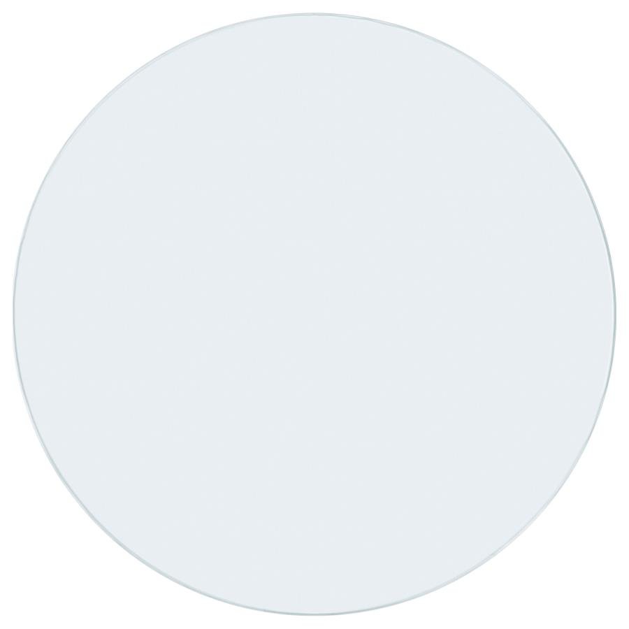 54-INCH 10MM ROUND CLEAR TEMPERED GLASS TOP - Image 2