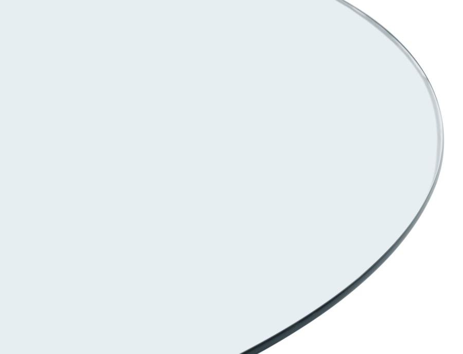 54-INCH 10MM ROUND CLEAR TEMPERED GLASS TOP - Image 3