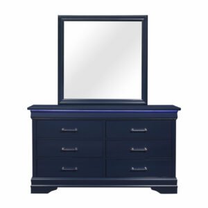 CHARLIE BLUE DRESSER WITH LED