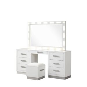 COCO VANITY SET MILKY WHITE