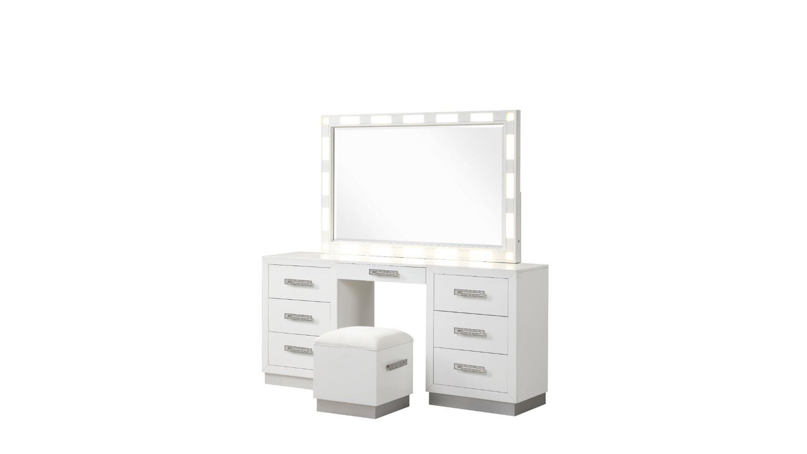 COCO VANITY SET MILKY WHITE