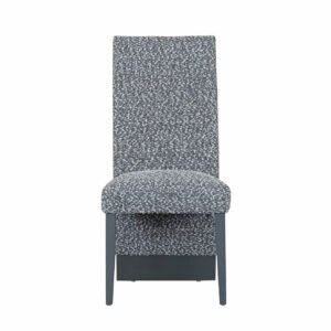 D12 WHITE/GREY CHAIR