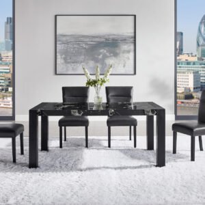 D4088DT DINING TABLE + 6 D87DC DINING CHAIR