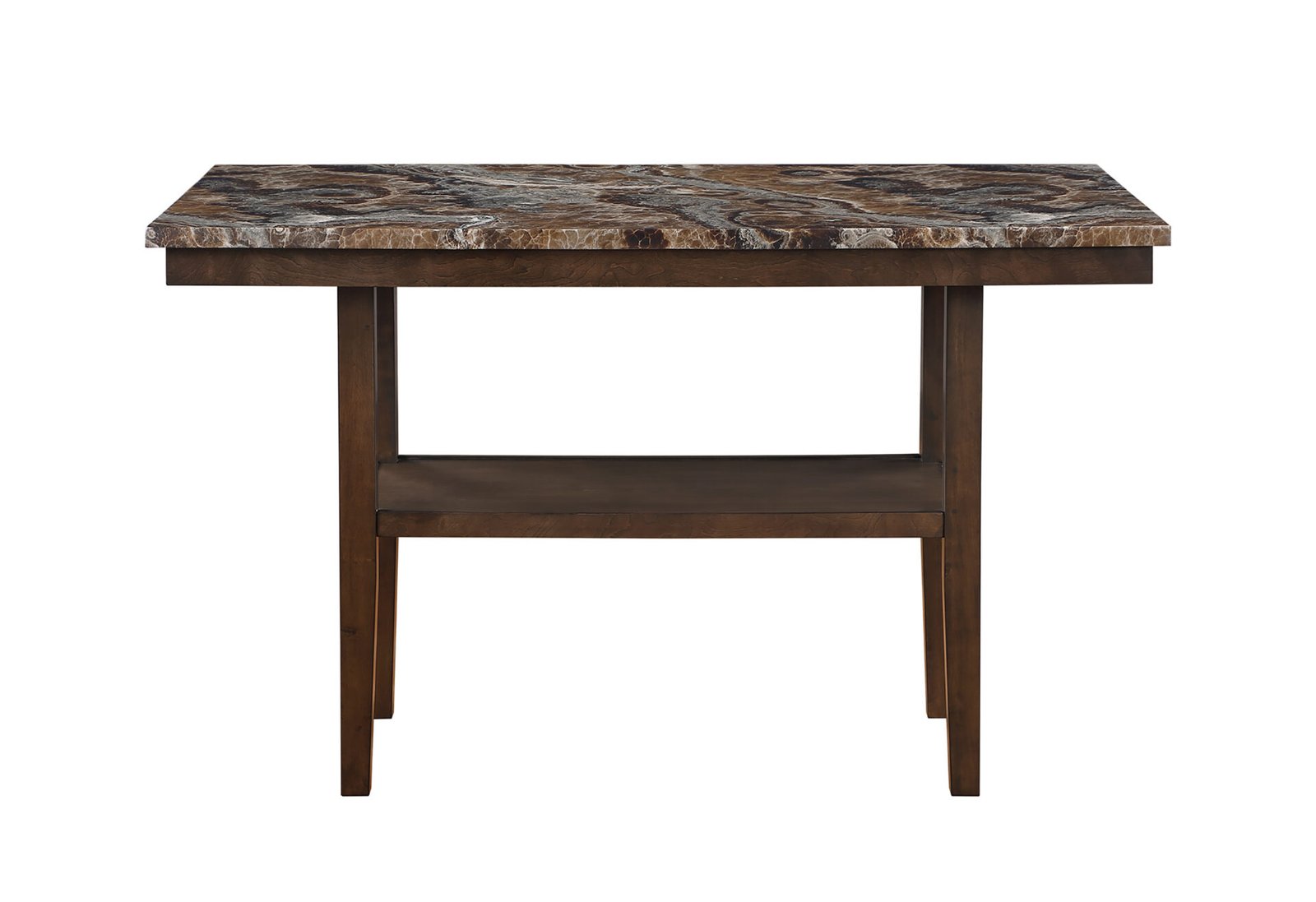D4355 BROWN BAR TABLE