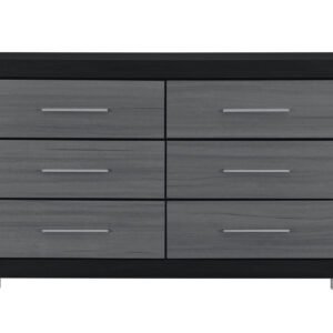 EMMA BLACK/GREY DRESSER