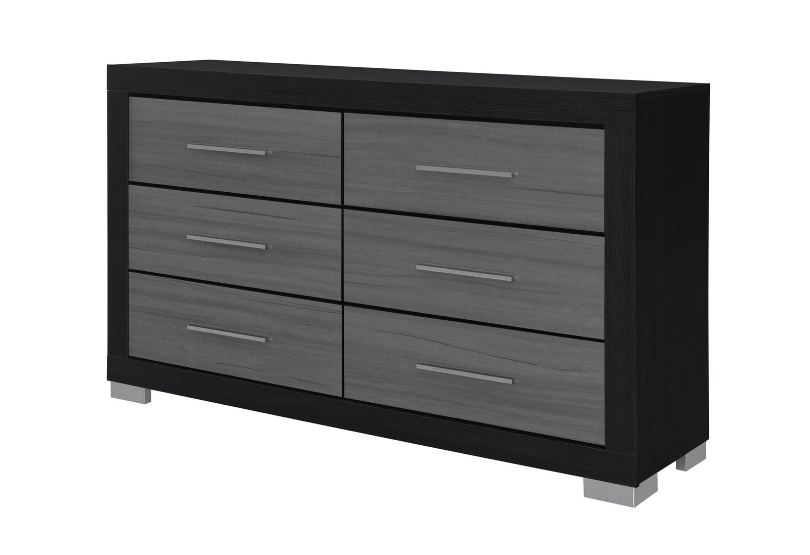 EMMA BLACK/GREY DRESSER - Image 2