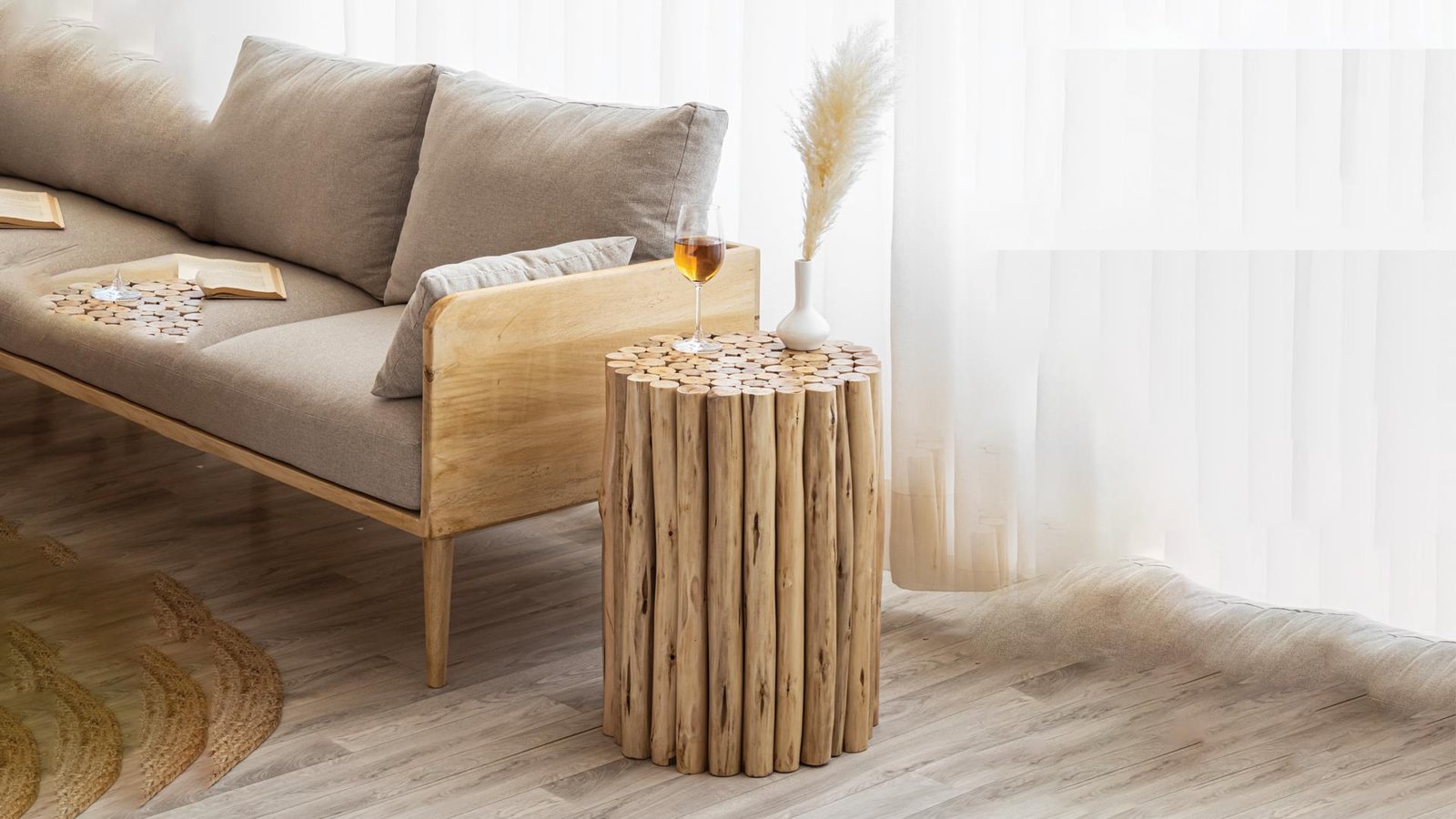 ET1009-16-01 / JN-001-N END TABLE NATURAL