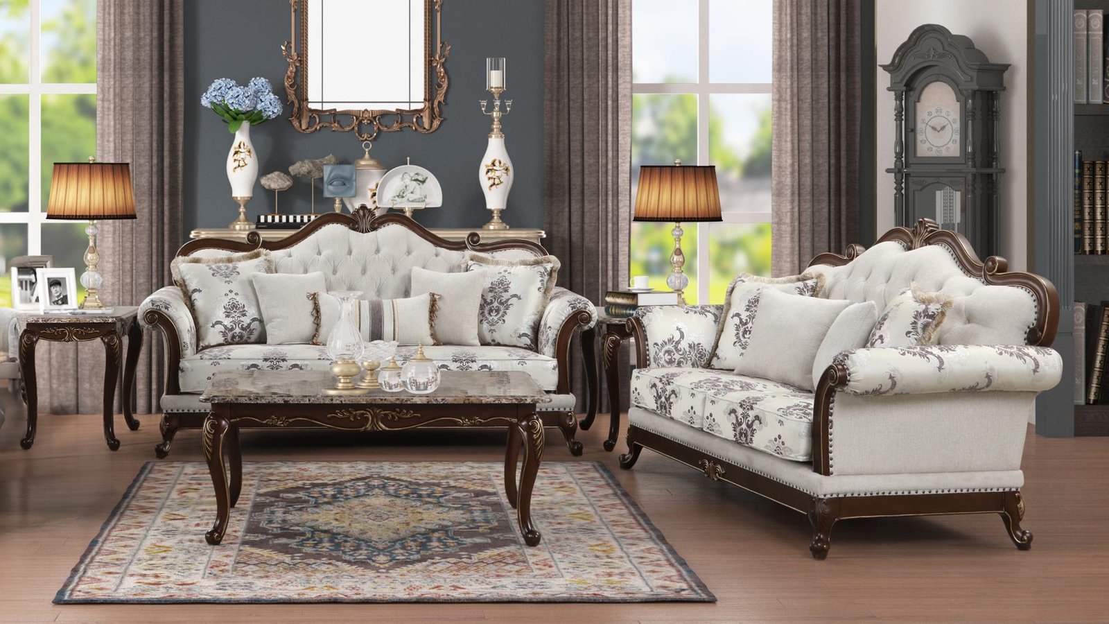 GLORIA 2 PC Living Room Sets