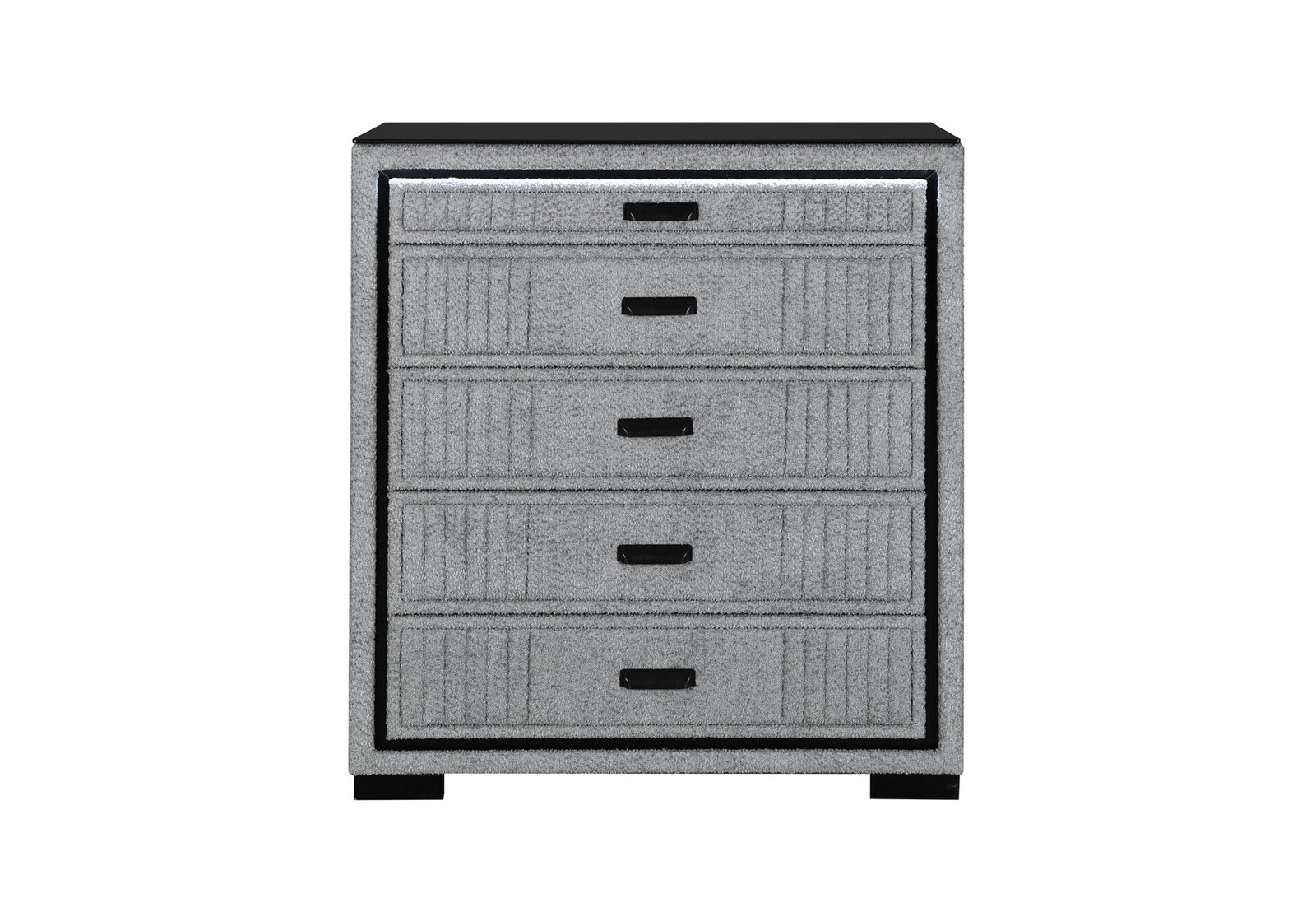 ISABELLA GREY KING BED GROUP - Image 6