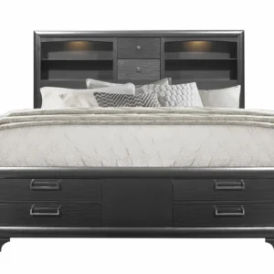 JORDYN GREY QUEEN BED