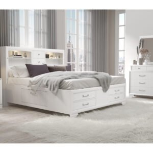 JORDYN WHITE KING BED GROUP