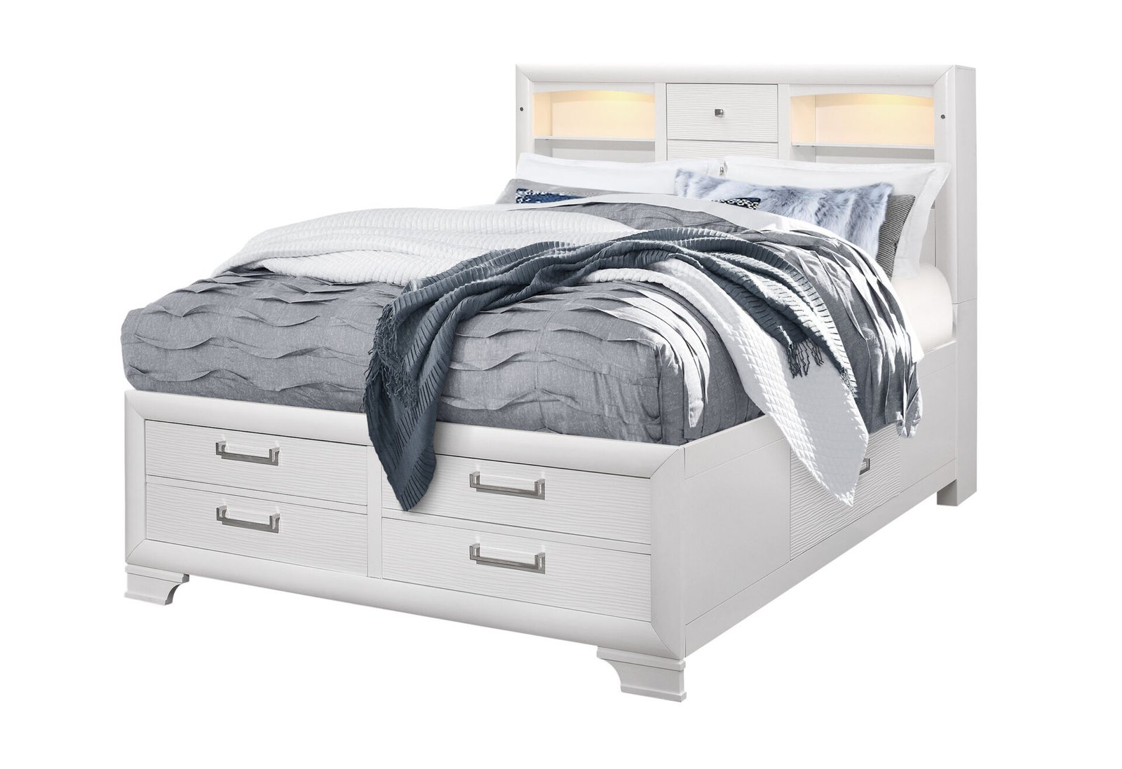 JORDYN WHITE KING BED - Image 2
