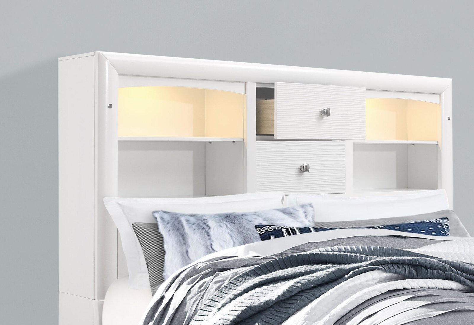 JORDYN WHITE KING BED - Image 3