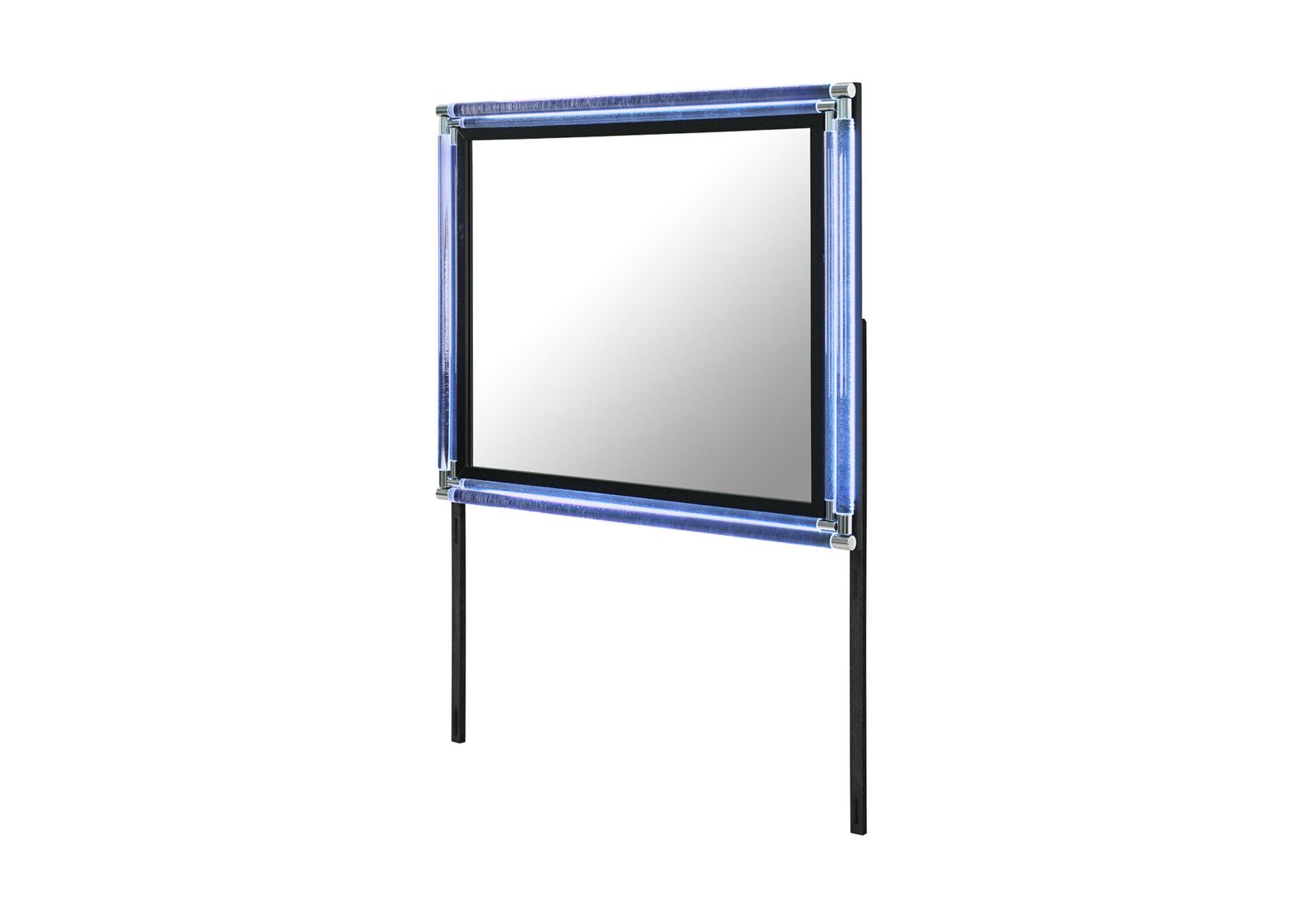 LANDO BLACK MIRROR WITH LED - Image 2