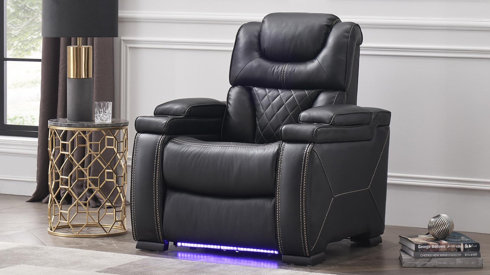 LEXUS RECLINER BLACK