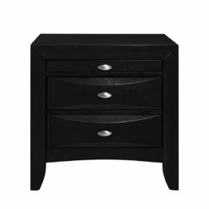 LINDA BLACK NIGHTSTAND
