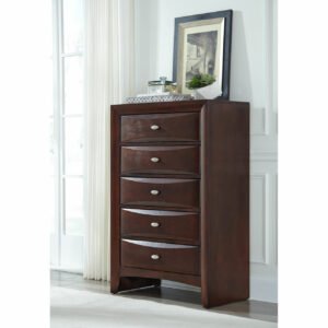 LINDA NEW MERLOT CHEST