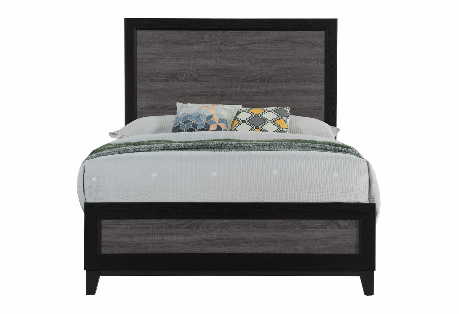 LISBON GREY/BLACK FULL BED GROUP - Image 4