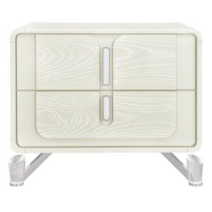LYRA BEIGE NIGHTSTAND WITH USB