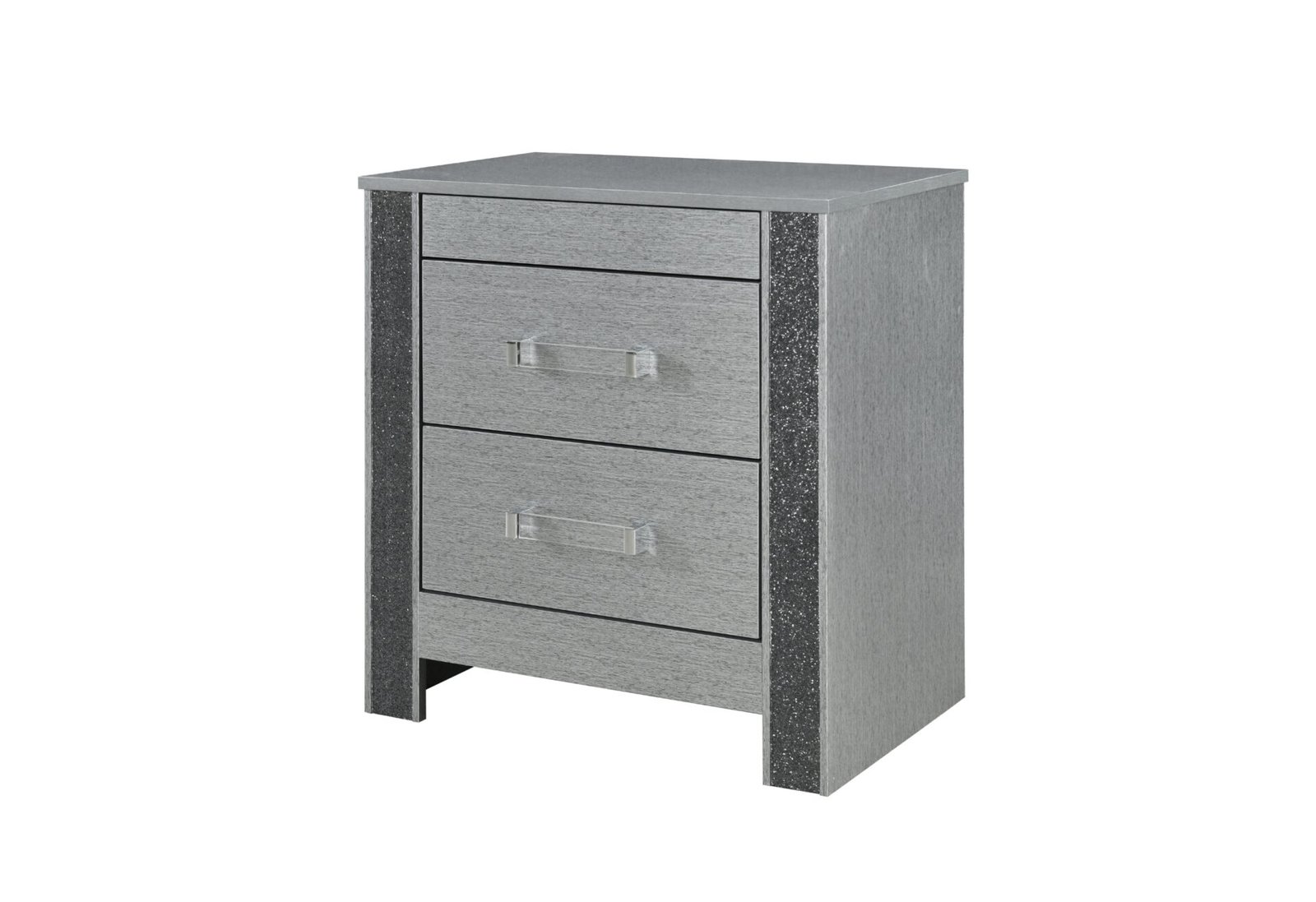 LOGAN SILVER NIGHTSTAND - Image 2