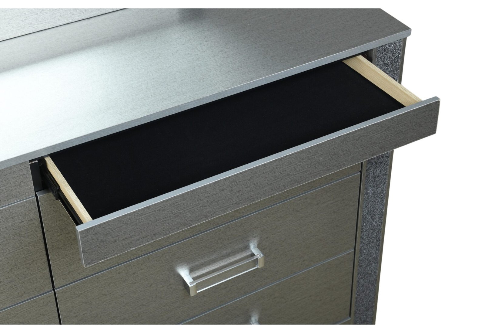 LOGAN SILVER NIGHTSTAND - Image 3