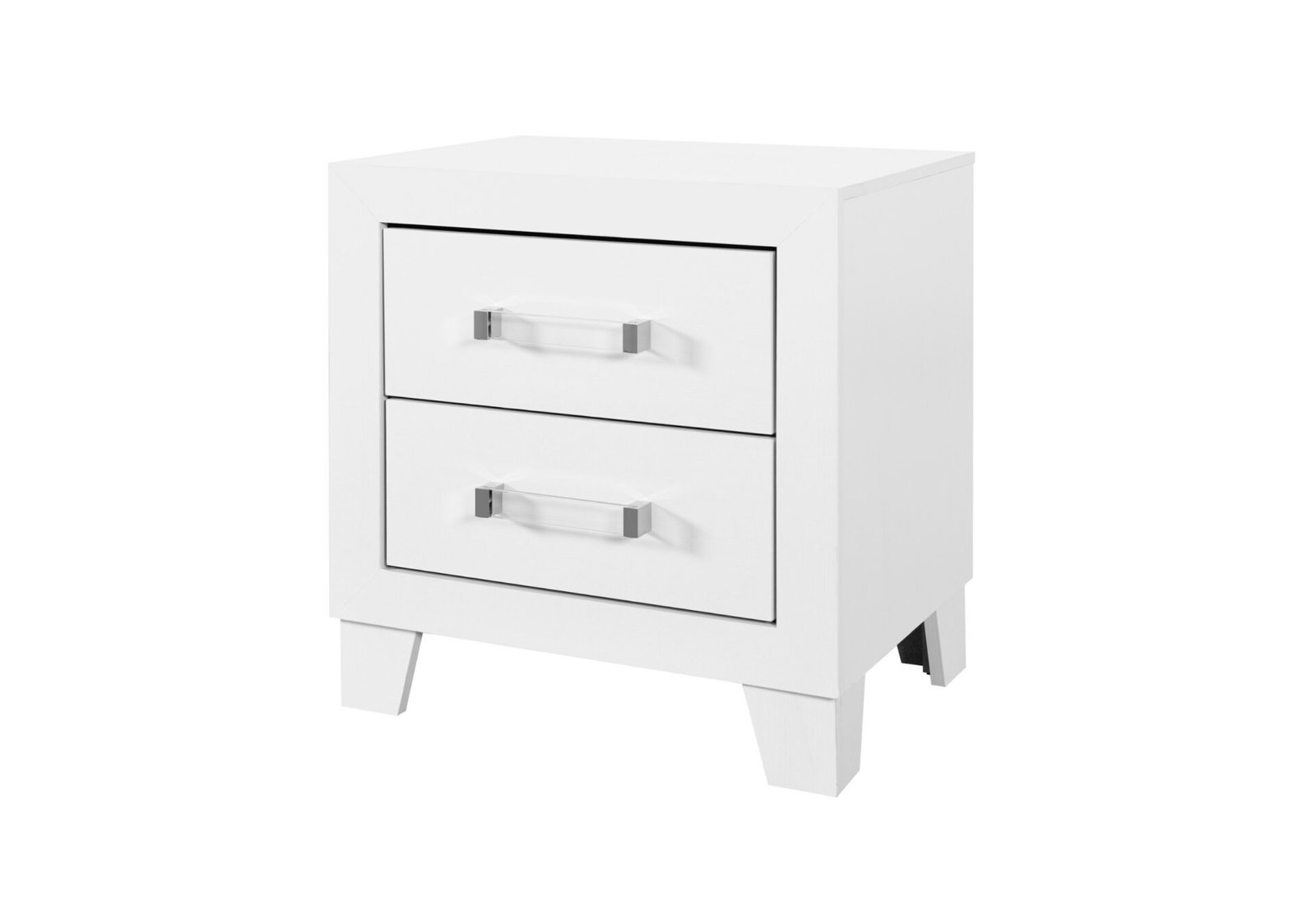 LUCCIA WHITE FULL BED GROUP WITH LED - Image 4