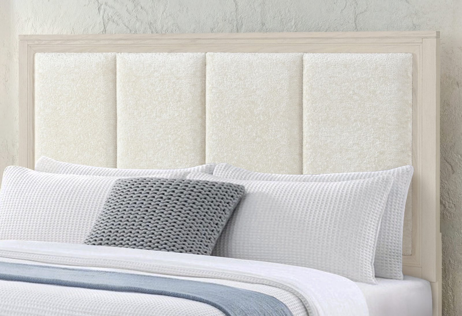 MARIAH BEIGE QUEEN BED - Image 3